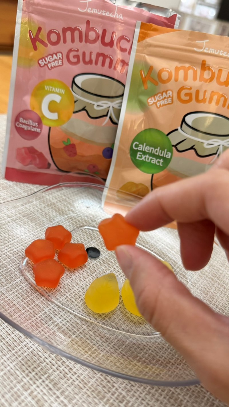 女人知己試用大隊,口碑行銷,部落客行銷,Jemutecha 康普茶無糖軟糖,無糖軟糖,機能軟糖,葉黃素,益生菌,有機酸,果寡糖,麥芽糖醇糖漿,熱量低,添加自然代糖